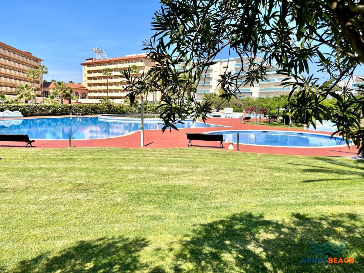 Apartbeach Los Juncos Residencial Piscinas Y Petanca La Pineda Exterior photo